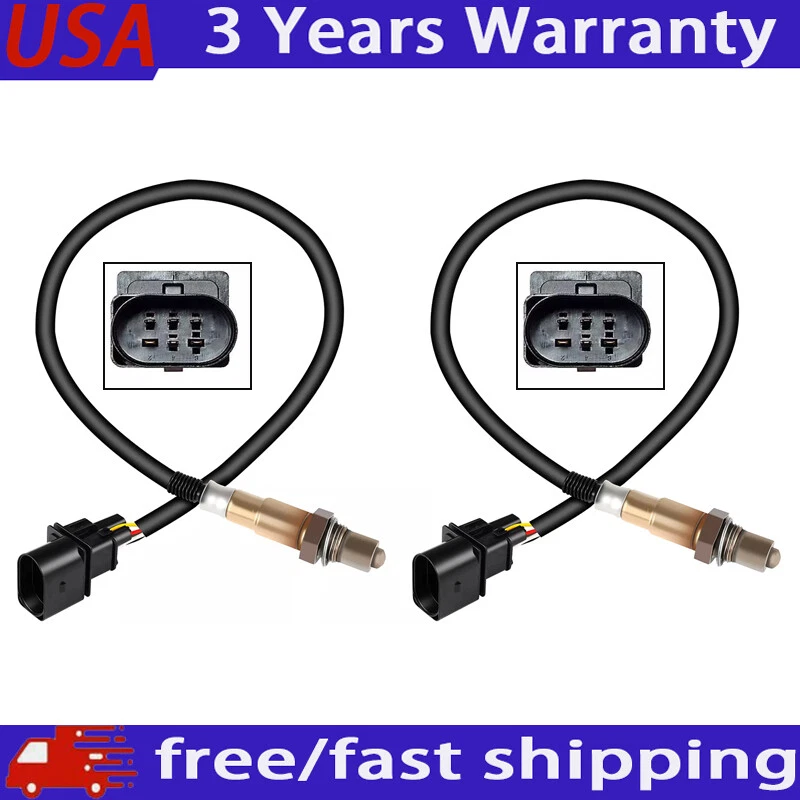 2pcs Upstream Oxygen Sensor 234-5115 For 2004 2005 2006 Audi A8 Quattro 4.2L V8 Foto 1 de 4