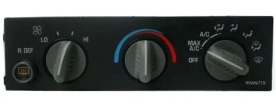 CHEVY / GMC VAN OEM Heater A/C Control Unit Temperature Climate Switch  - Image 1 of 3