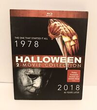 Halloween 2-Movie Collection (1978 / 2018) (Blu-ray) Region A (W/Slipcover) VG