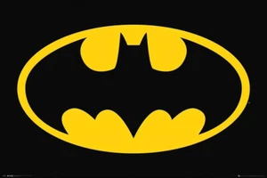 Batman - DC Comics Poster (Classic Bat Logo) (Size: 36" x 24") - Picture 1 of 6
