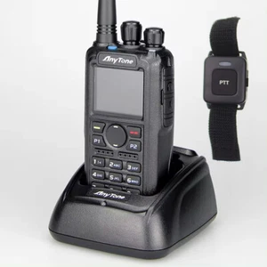 AnyTone AT-D878UV Plus DMR Cyfrowy nadajnik-odbiornik Walkie Talkie z GPS Bluetooth - Zdjęcie 1 z 12