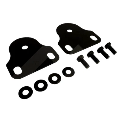 Soportes de montaje parabrisas interiores Crown negros para Jeep Wrangler YJ 1987-1995 Foto 1 de 4