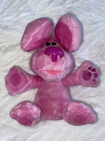Blue's Clues Talking Peek A Boo Magenta 10-Inch Pink Plush Tested Cover