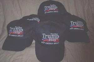 12 President Trump Caps Keep America Great Hats President Trump 2020 Cap Lot - Picture 1 of 4