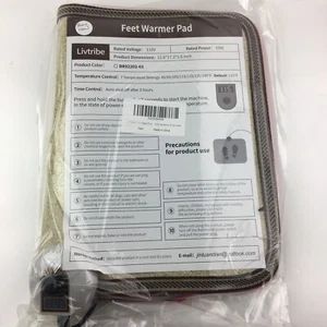 New Livtribe Feet Warmer Pad with 7 temperature settings NEW Sealed - Bild 1 von 5