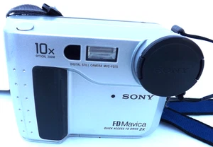 Vintage SONY FD Mavica Digital Camera MVC-FD75 Sony Stap & Battery Tested - Picture 1 of 18