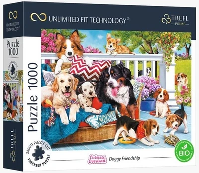 NUEVO Rompecabezas Trefl 1000 Piezas UFT Perrito Amistad Foto 1 de 2