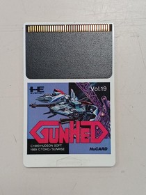 Hudson Gunhead Pc Engine Hu Card Software Koq77