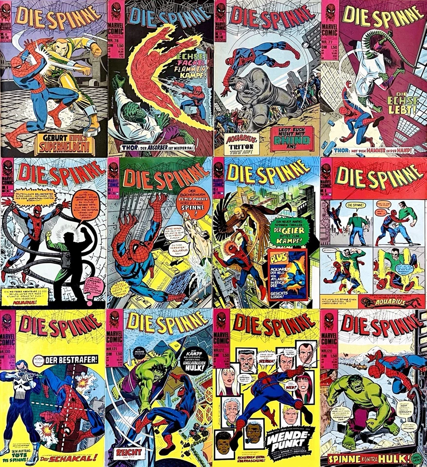⭐ DIE SPINNE (1974) ⭐ Williams Spider-Man Nr. 1-137 zur Auswahl Zustand 2 (gut) - Bild 1 von 1
