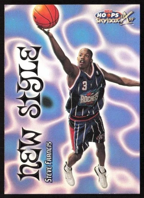 1999-00 Hoops Decade New Style Steve Francis #1NS Houston Rockets - Image 1 of 2