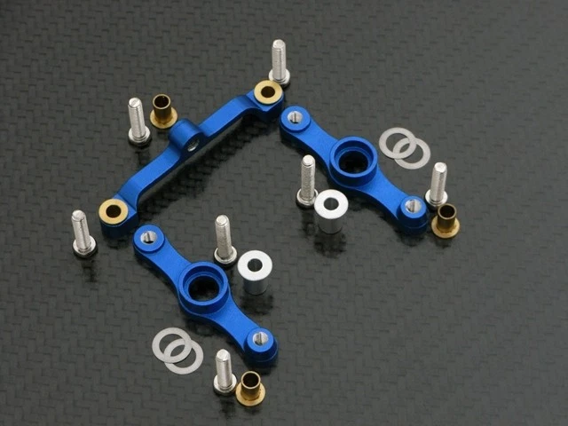 Lenkung Anlenkung für Tamiya TT-01 TT01 Alu Tuning TT048 mit 4 Kugellagern - Bild 1 von 1