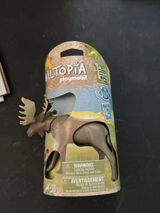 Playmobil Wiltopia Set #71052 ~ Moose Animal Figure ~ 7 pcs NIP VHTF - Picture 1 of 6