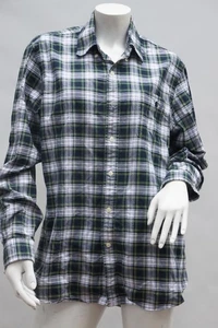 Men's Plaid Ralph Lauren Button Down Shirt Size L  Classic Fit - Picture 1 of 8