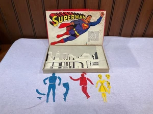 Vintage COLORFORMS: SUPERMAN - 1964 Edition #260 mit Box -- NICHT KOMPLETT  - Bild 1 von 9