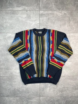 Vintage Coogi Style Knit Sweater Mens - Image 1 of 4