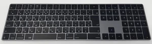 Apple Magic Keyboard A1843 - Black JIS (Japanese) - Used w/ Lightning Cable - Picture 1 of 4