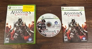 Assassin's Creed II Assassins 2 Complete w/ Case Manual XBOX 360 - TESTED - Picture 1 of 1