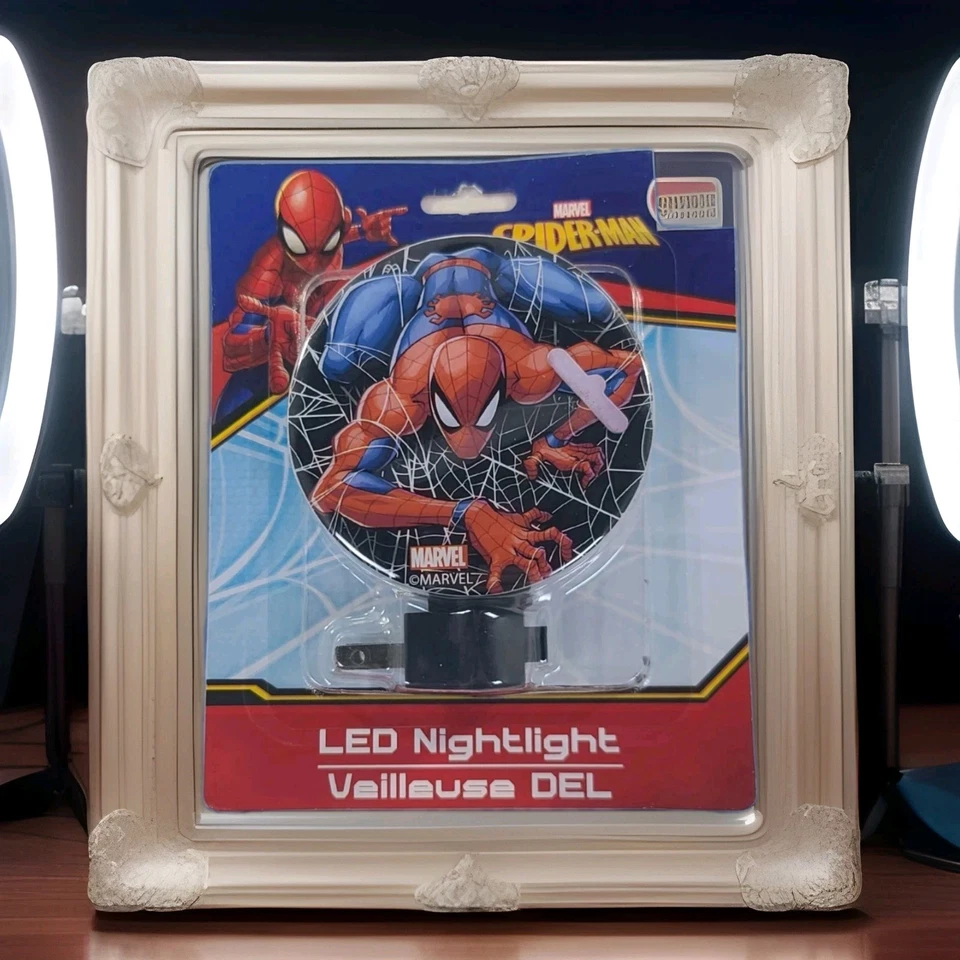 Настенная вилка светодиодный ночник Spider-Man marvels - Изображение 1 из 3