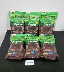 Nature Valley Dipped Double Chocolate Protein Granola 11oz x6 Beutel - Bild 1 von 5