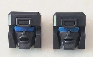 Transformers Masterpiece Mp-56 Trailbreaker FACE PLATES HEAD Part lot - Picture 1 of 2