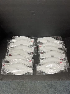 N95 Face Mask AURA 9210+ NIOSH Inserts Lot Of 13 - Picture 1 of 2