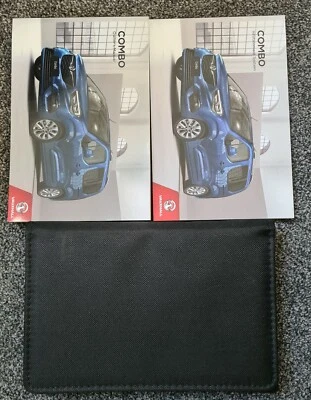 GENUINE VAUXHALL COMBO OWNERS MANUAL WALLET HANDBOOK + AUDIO NAVI PACK 2018-2023 - Image 1 of 4