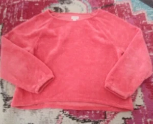 GUC Gymboree girls size L 10 12 knit pullover pink/orange sherbert melon sweater - Picture 1 of 2