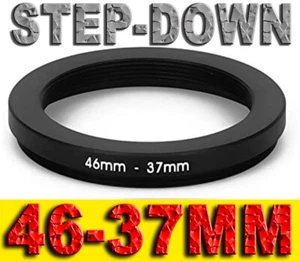 STEP DOWN 46MM 37MM ADAPTER RING ADAPTER 46-37MM 46 37 46-37MM 46MM-37MM - Bild 1 von 3