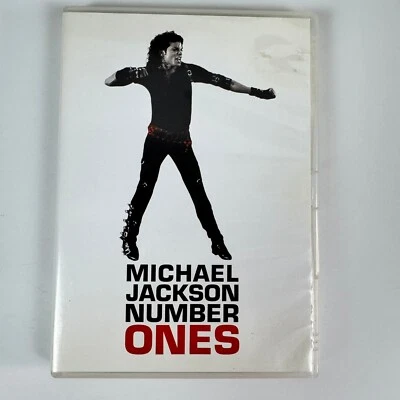 Michael Jackson Number Ones (DVD 2003) 15 video songs Region 4 - Image 1 of 3