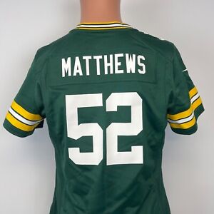 Nike Clay Matthews Green Bay Packers Game Jersey NFL Football Youth Size M
