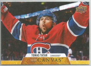 Tomas Tatar 2020-21 Upper Deck Series 2 UD Canvas SP #C165 - Bild 1 von 1