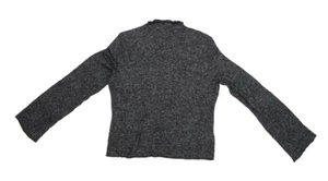 Athleta Girl Take The Lead Top Long Sleeve Sweater Gray Black Youth Girls M - Picture 1 of 11
