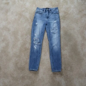 Buckle Black Fit No. 53 Ankle Skinny Jeans Women's 26 Blue Stretch Denim - Picture 1 of 12