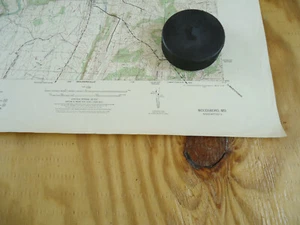 Woodsboro MD topography map circa 1943 US Army Corps of Engineers - Picture 1 of 2