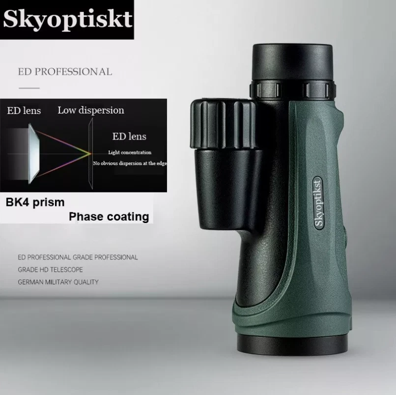 12X50 Outdoor Waterproof ED Telescopes Monocular Handheld  HD Bird Watching - Image 1 of 4