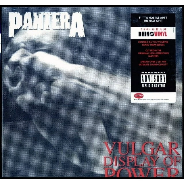 PANTERA Vulgar Display of Power 2LP 180 gram Black VINYL BRAND NEW RECORD LOOK! - Image 1 of 1