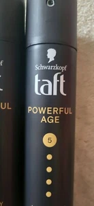 TAFT SCHWARZKOPF POWERFUL FULLNESS FOR FINE HAIR Strong Hold 5 VEGAN hair Spray - Picture 1 of 5