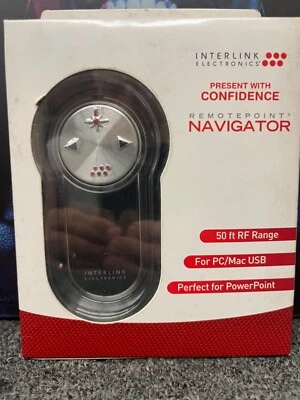 Interlink VP4150 RemotePoint Navigator with USB receiver BRAND NEW NEVER OPENED! - Image 1 of 4