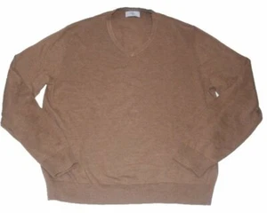 HERREN   PULLOVER STRICKPULLOVER BRAUN NOUGAT V-AUSSCHNITT C&A  Gr. XXL NEU - Bild 1 von 3