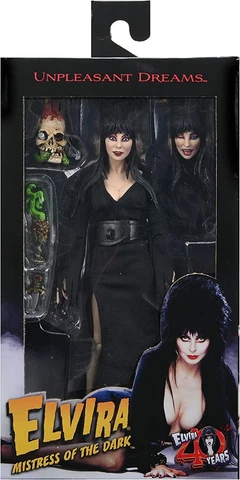 NECA Elvira Mistress of the Dark 8 inch Unpleasant Dreams Action Figure w/ Accs Cover