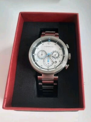 Morphic Serie M87 Cronógrafo Cuarzo Fecha Plata Azul 43 mm con Pulsera MPH8701 Foto 1 de 4