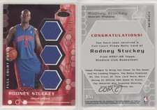 2007-08 Stadium Club Full Court Press Relics Triple /99 Rodney Stuckey Rookie RC