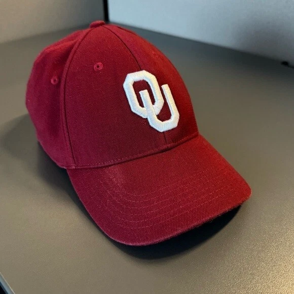Oklahoma University OU Sooners TOW Memory Fit Gorra NCAA Grande 12 CHUCK WAGON Foto 1 de 4