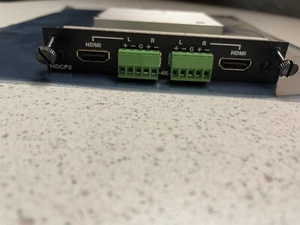 Crestron DMC-4K-HDO HDMI output card with scaling for DM Switchers - Picture 1 of 3