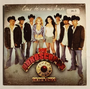 LOS HOROSCOPOS DE DURANGO - COMO TE VA MI AMOR - 2007 MEXICAN CD SINGLE, PROMO - Picture 1 of 3