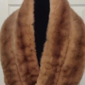 Vintage Nerz Blond Fell Wickel Schulter Halstuch - Bild 1 von 7
