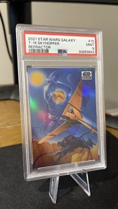 2021 Star Wars Galaxy T-16 Skyhopper Refractor #10 PSA 9 - Bild 1 von 2