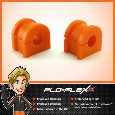 Land Rover Defender 110 TDCi Front Anti Roll Bar Bushes in Poly Flo-Flex - Image 1 of 4