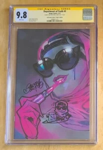 Department of Truth #9 Rose Besch Variant SIGNED/REMARK CGC SS 9.8 - Picture 1 of 8