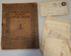 1917 Gold Metall Mehl Kochbuch